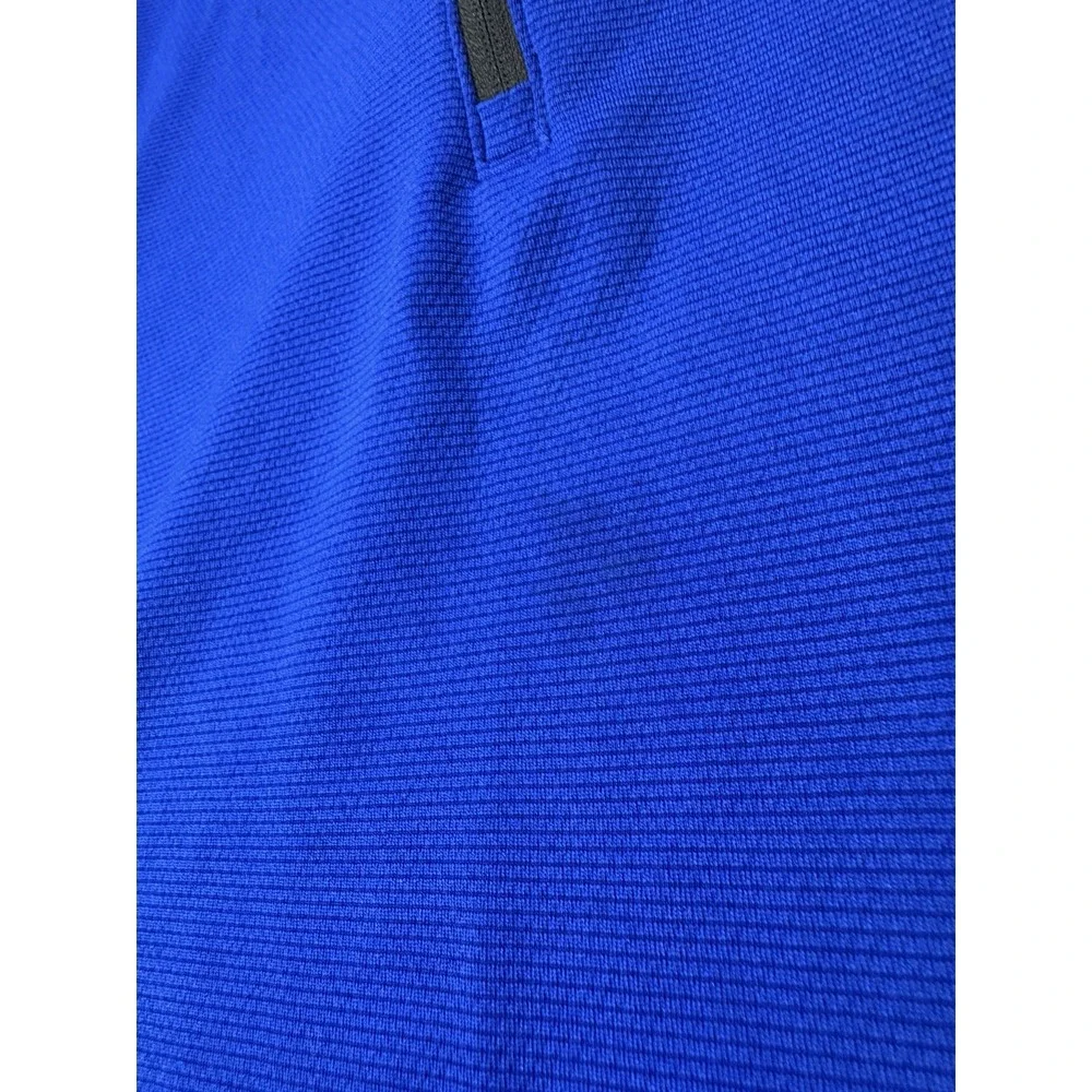 Columbia Golf Men Large Omni-Wick Shotgun 1/4 Zip Philadelphia 76ers NBA Blue
